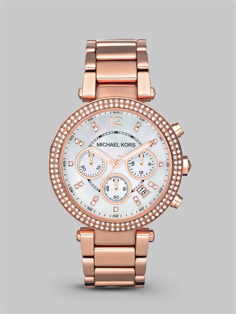 michael kors watch womens rose gold mother of pearl face|Best 25+ Deals for Michael Kors Mother Of Pearl Watch .